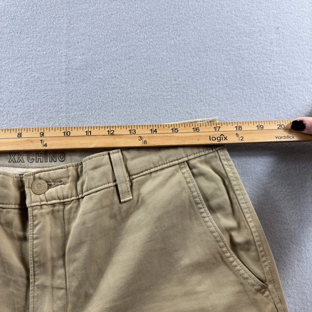 Levi's XX Chino Mens 34x34 Tan Authentic Relaxed Fit Pants